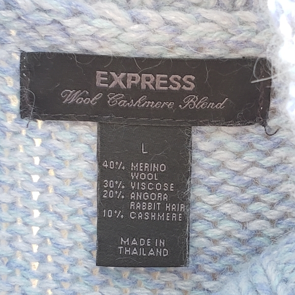 Express Cable Knit Sweater-Size L - Picture 2 of 4